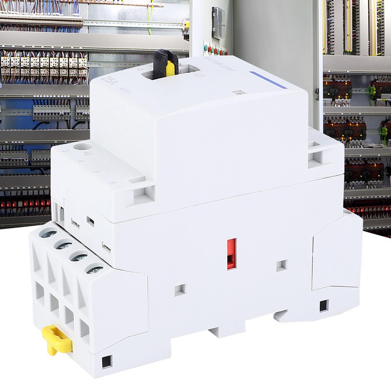 BCH8-25M 4P 25A Household AC Modular Contactor with Manual Control