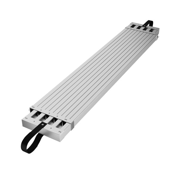 6-9ft Adjustable Aluminum Plank, Adjustable Extension Plank, 440lbs Load Capacity,