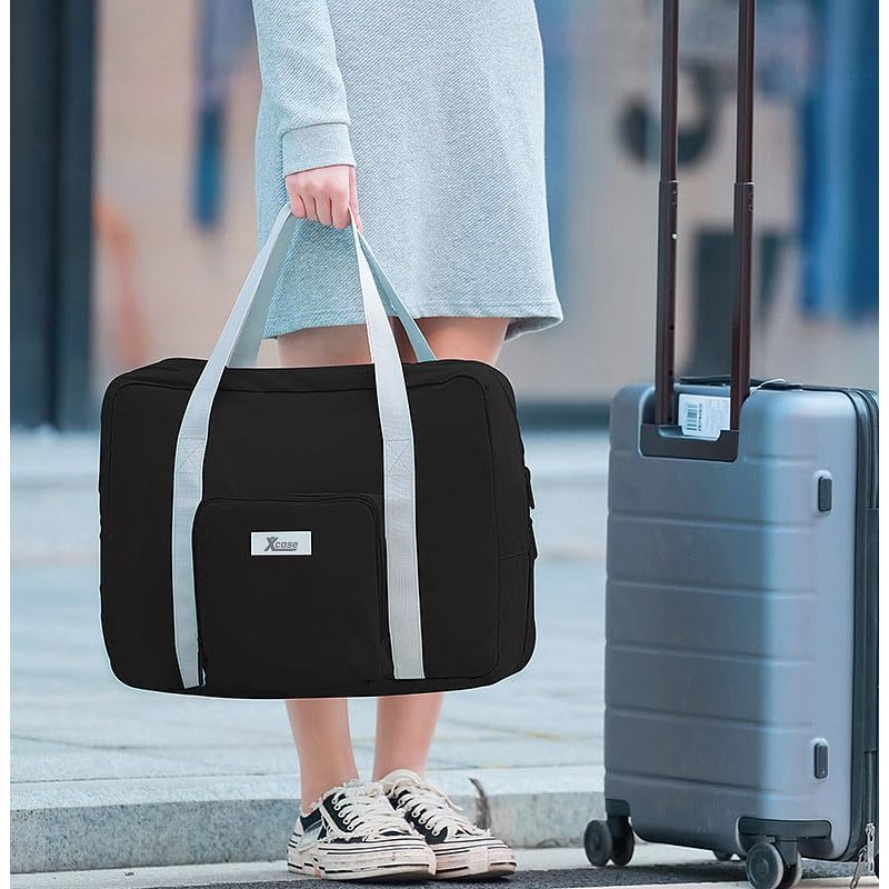 Xcase Airplane Travel Bag: Foldable Carry-on Bag for Air Travel,