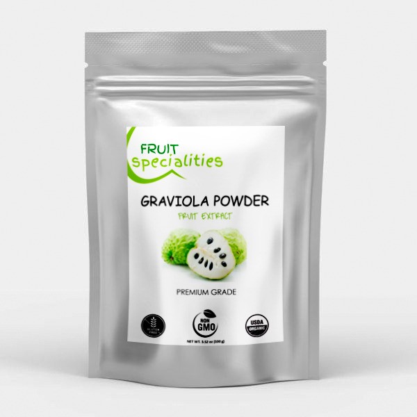 All-natural Annona Muricata Graviola Soursop Fruit Powder 3.52 Oz(10:1 Extract)