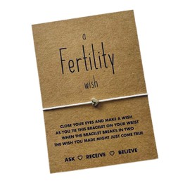 Fertility wish string bracelet | Gift for fertility | Fertility gift