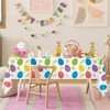 4 Pack Easter Tablecloth Party Decorations, 54 x 108 Inch