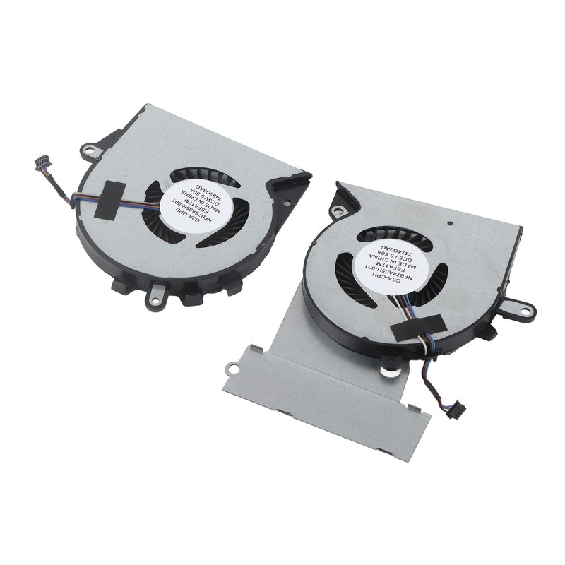 2pcs 4pin CPU Cooling Fan Computer Case Cooler Ventilator Fit