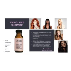 Latinoil Pack Tratamiento Para Cabello Latinoil Con Chía Y Omega 2 Pz