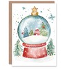 Artery8 Decorated Tree Cabin Snow Globe Blank For Him Or