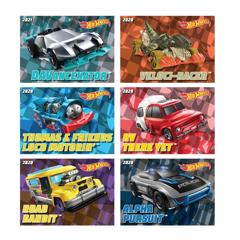 Hot Wheels On The Road Trading Card Collection - x24