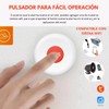 Botón de Pánico SOS Inalámbrico WiFi para Sistema de Alarma,
