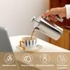 Eidoct 350ml Stainless Steel Double Wall Heat Resistant Coffee Press,