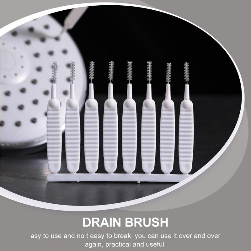 FOMIYES 20pcs Environmental Friendly Cleaning Brushes Drain Sprayer for Kitchen