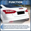 INFINAUTO Bumper Reflector Rear Bumper Reflector Side Marker No.JX7B13B415CA/JX7B13B414CA for