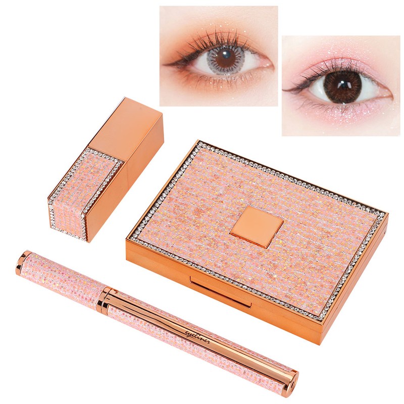 MACKANDY Eye Shadow Lipstick Eyeliner Long Lasting Beauty Makeup Cosmetics