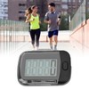 Simple Step Counter Walking 3D Pedometer with Clip Lanyard Accurate