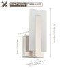 Joosenhouse LED Wall Sconce Set of 2, Hardwired Dimmable Wall