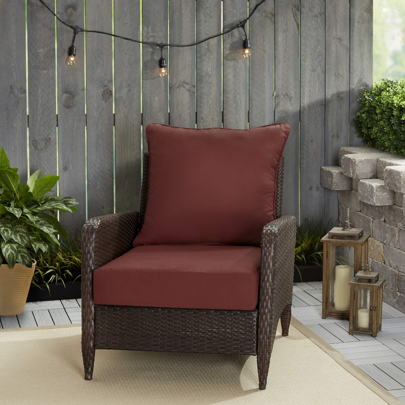 Rust-Oleum 358831-6PK Outdoor Fabric Spray Paint, 12 oz, Dark Red,