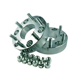 2 Wheel Adapters 6x5.5 to 6x5.5 (6x139.7 to 6x139.7) Thickness 20mm 78mm Bore - Chevy GMC 14x1.5 Studs