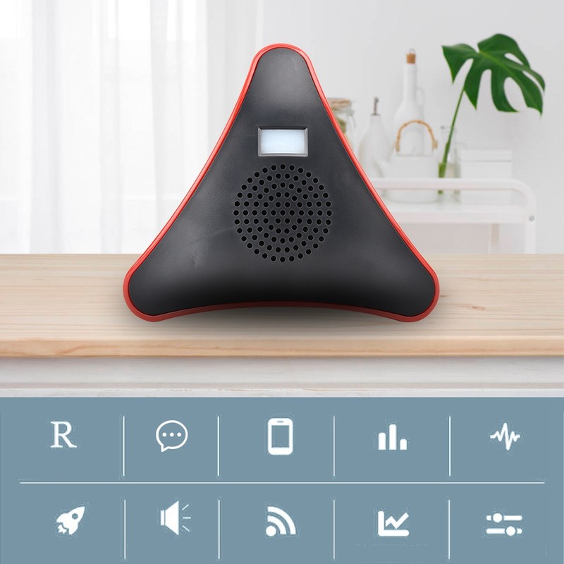 433MHz Solar Wireless Door Magnet Alarm Infrared Audible Detector