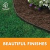 EasyFlex Pound-in Landscape Edging with Anchoring Stakes, 4.5 in. Straight