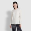 JAJU [JAJU/자주] 여 피치스킨 라운지 세트_아이보리 [JAJU] Women's Peach Skin