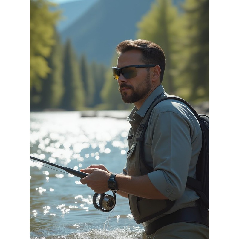 Osprey Amber Polarized Wraparound Sunglasses for Men and Women