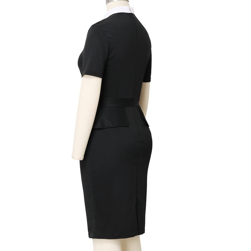 BLESSUME Catholic Church Women Clergy Mass Dress Business Lady Sheath