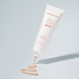 innisfree [파데프리] 이니스프리 데일리 UV 톤업 노세범 선크림 SPF50+PA4+ (베이지) 50ml, 1개