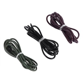 VGEBY 3Pcs/Set Carp Fishing Silicone Rigs Tube Sleeve Pretend Fishing Lines Tackle 1 Meters for Carp Fishing Hair Rigs Tube