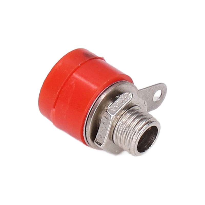 100Pcs 4mm Banana Plug Socket Binding Post Cross Connector Plug