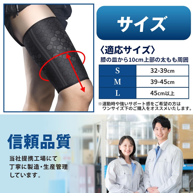 【Supervised by a Practicing Bodyworker】 Thigh Compression for Running, Soccer,