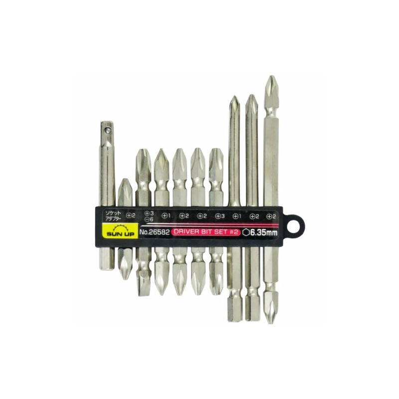 KONYO SUN UP Driver Bit Set Combination Set 10pc #2