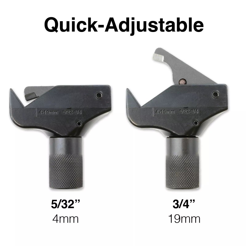 TGR Quick Adjustable Universal Thread Restorer Repair 5/32” to 3/4”(4-19mm)