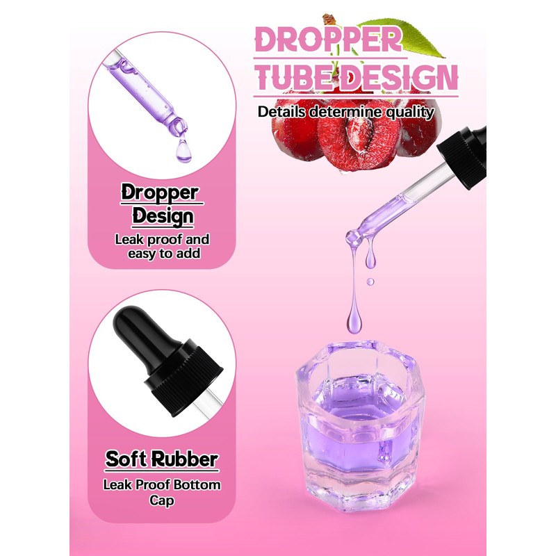 EBANKU Monomer Drops Cherry Scent 30ml Monomer Odor Neutralizer, Odor