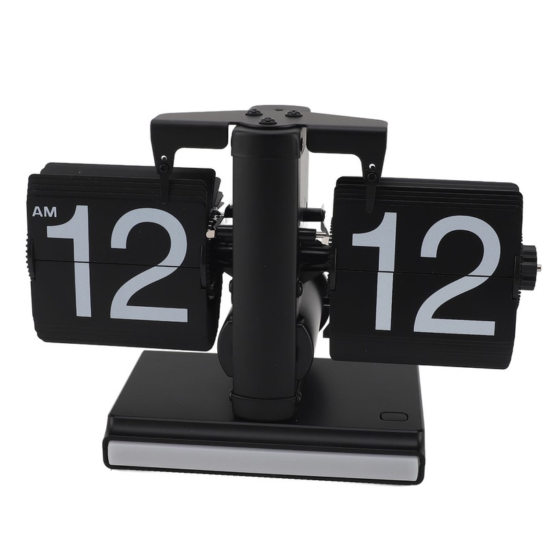Retro Digital Flip Down Clock Battery Powered Flip Desk Clock
