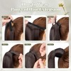Benehair Long Straight Ponytail Hairpiece, Synthetic Hair Extensions, Braid Ponytail