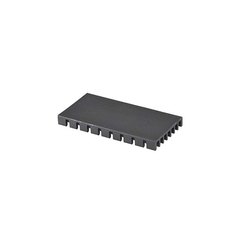 sourcing map 4pcs Heat Sink Cross Shaped Notches for MOS