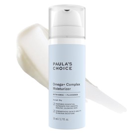 Paula's Choice Omega+ Complex Lightweight Face Moisturizer, Shea Butter & Plant Oils, Omega Chia & Flaxseed Brightening Vitamin C, Face Cream for Dry & Sensitive Skin, Fragrance-Free