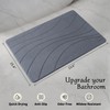 TOSORO - Stone Bath Mat, Diatomaceous Earth Non-Slip Stone Shower