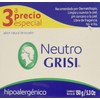 Neutro Jabón Tripack, 150 gr, blanco