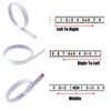 Self Adhesive Scale Ruler Forward and Reverse Painted Steel Tape