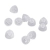 10pcs Sound Amplifier Open Domes Single Layer Washable Reusable Silicone