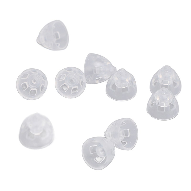 10pcs Sound Amplifier Open Domes Single Layer Washable Reusable Silicone