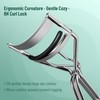 Eyelash Curler Refills with a Heart-Case, 30PCS Colorful Eyelash Curler