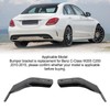 1 Pair Front Bumper Support Bracket 2046200285 Left Right Bumper