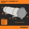 manram Conduit Carrier Kit 6 Inch Diameter - PVC Conduit