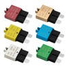 6pcs 32vdc Manual Reset Low Circuit Breaker Blade Fuse E39