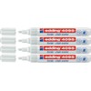 Edding 4095 Chalk Markers 2-3 mm White Pack of 4