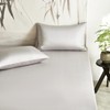 Wake In Cloud - 100% Bamboo Fitted Sheet Set, 3