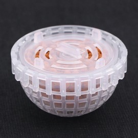 Levemolo 4pcs Aquarium Shrimp Hideout Supplies Balls Moss Filter and Tank Balls Container for DIY Grass