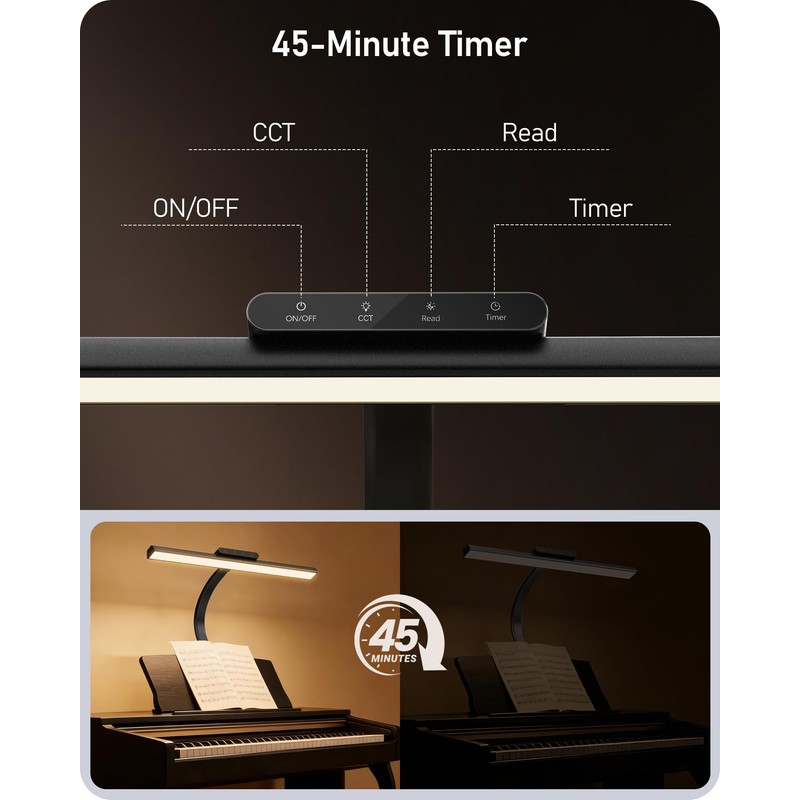 Glendan Piano Lights for Digital Piano and Grand Piano, Professional