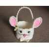My own Design Easter Bunny Basket crochet PATTERN INSTRUCTIONS