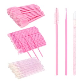 Kit De 300 Suministros De Extensión De Pestañas, Cepillo De